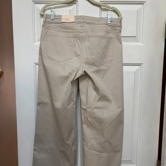 NYDJ - Teresa Wide Leg Ankle Jeans - Feather - size 6 - NWT - Picture 8 of 8